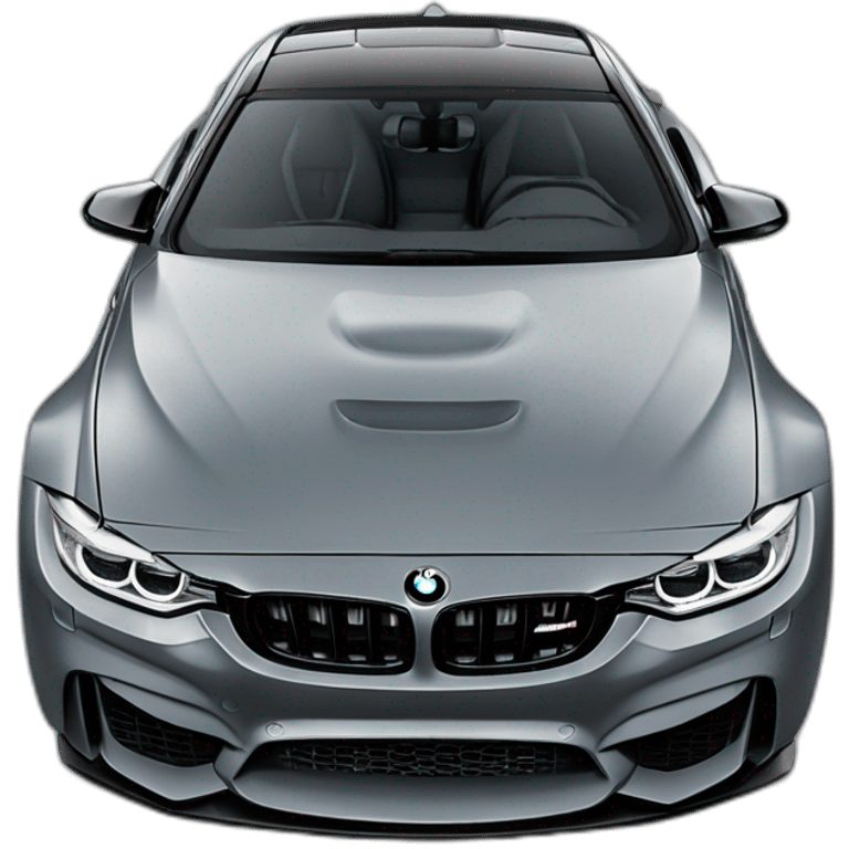 BMW m3 f80 gris nardo emoji