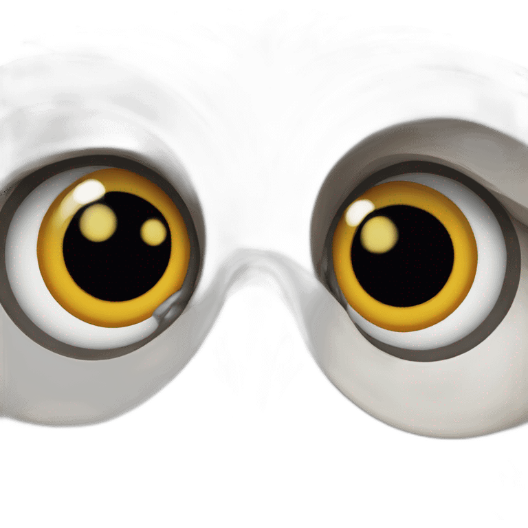 a goofy owl emoji