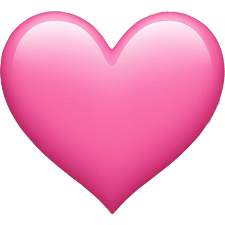 Pink heart  emoji