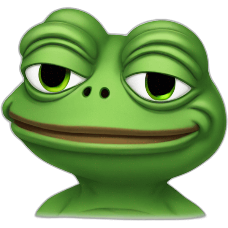 Pepe the frog emoji