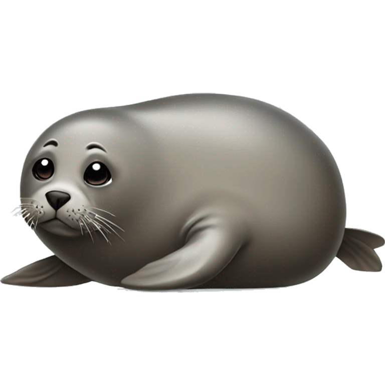 seal with itchy leg emoji