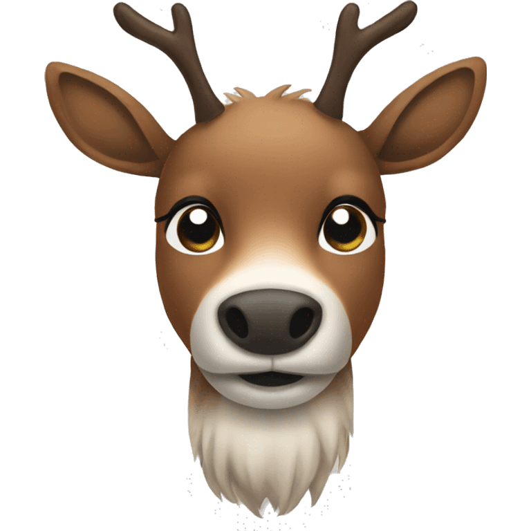 reindeer  emoji