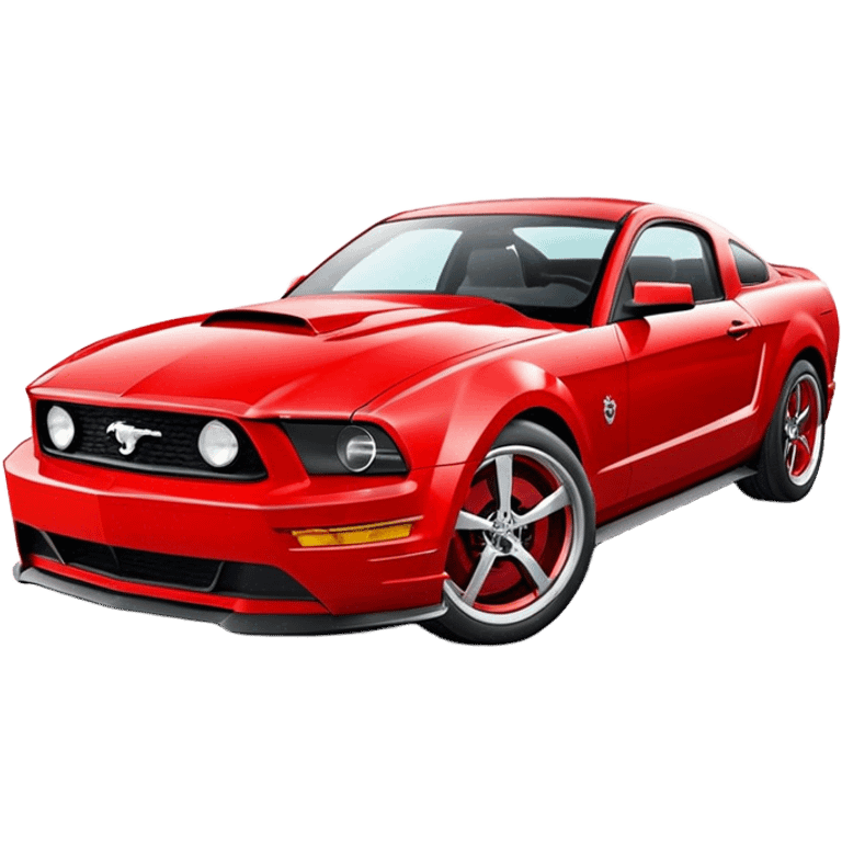 Mustang car emoji