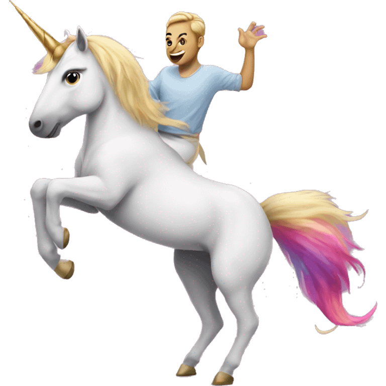 unicorn dance emoji