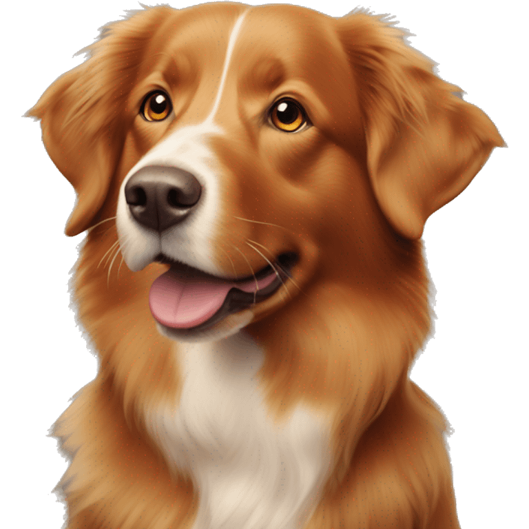 Nova scotia duck tolling retriever  emoji