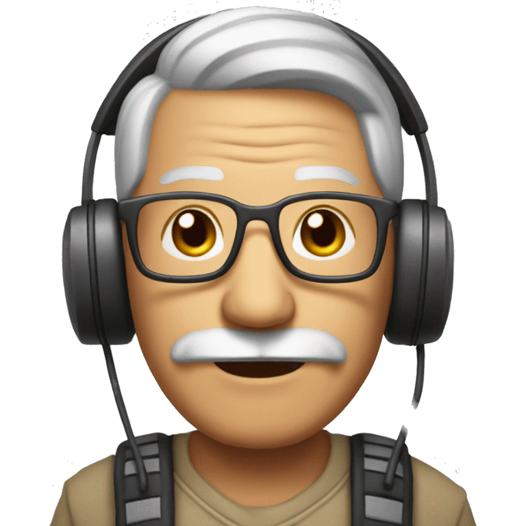 abuelito gamer enojado emoji