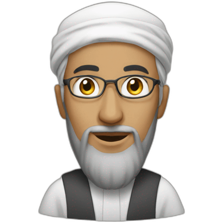 Muslim cleric emoji