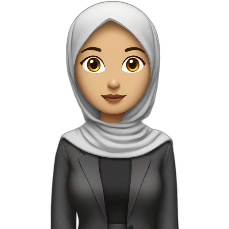 hijabi-asian-girl-lawyer emoji