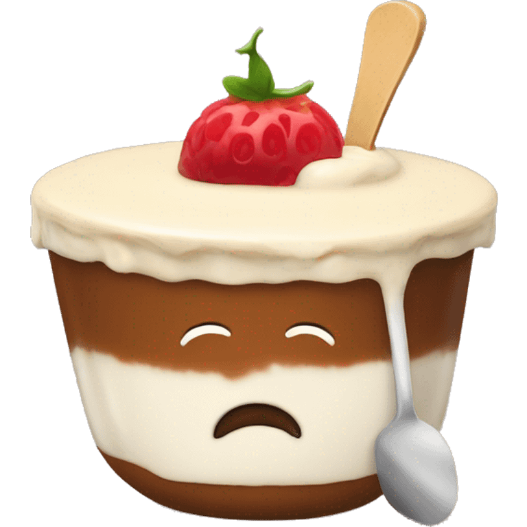 pudding with Wooangding emoji