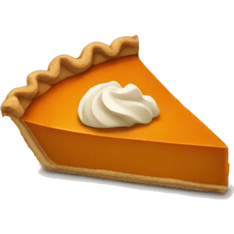 Pumpkin pie  emoji