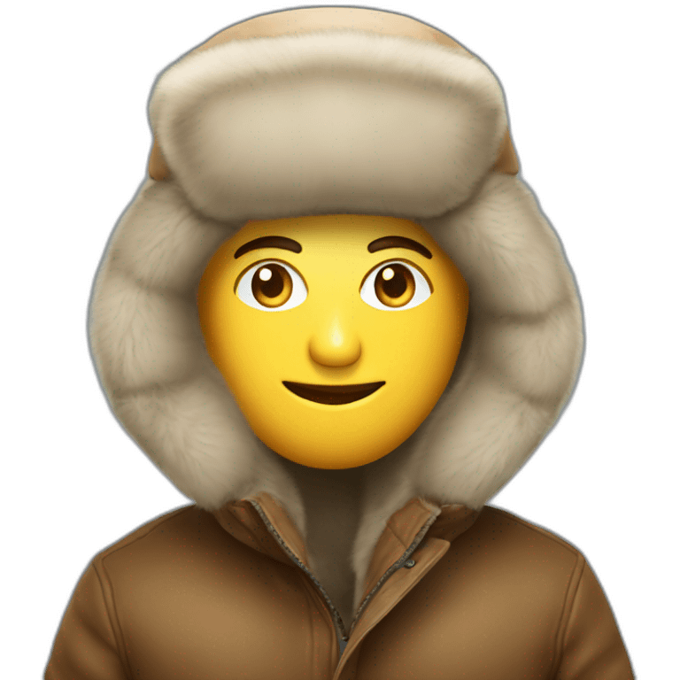 Russia ushanka-hat emoji