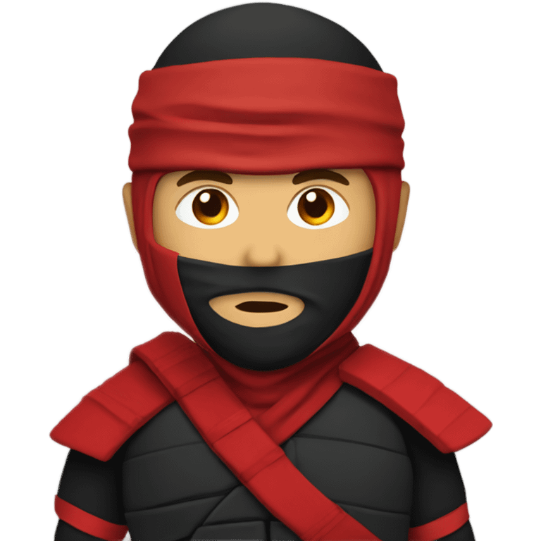 red ninja emoji