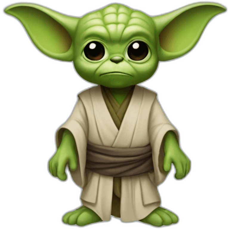 Mickey yoda version emoji