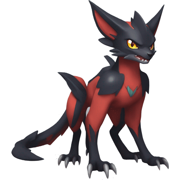 Noivern-Litten-Zoroark full body emoji