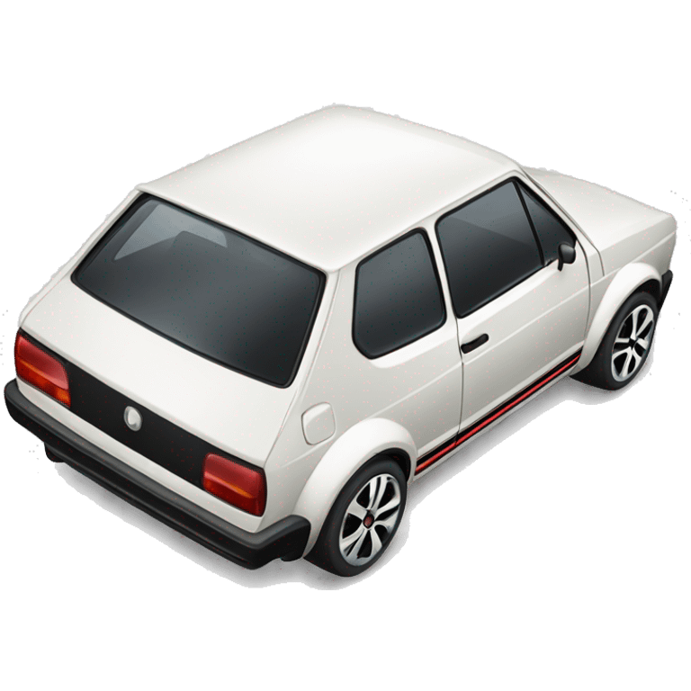 Car golf gti emoji