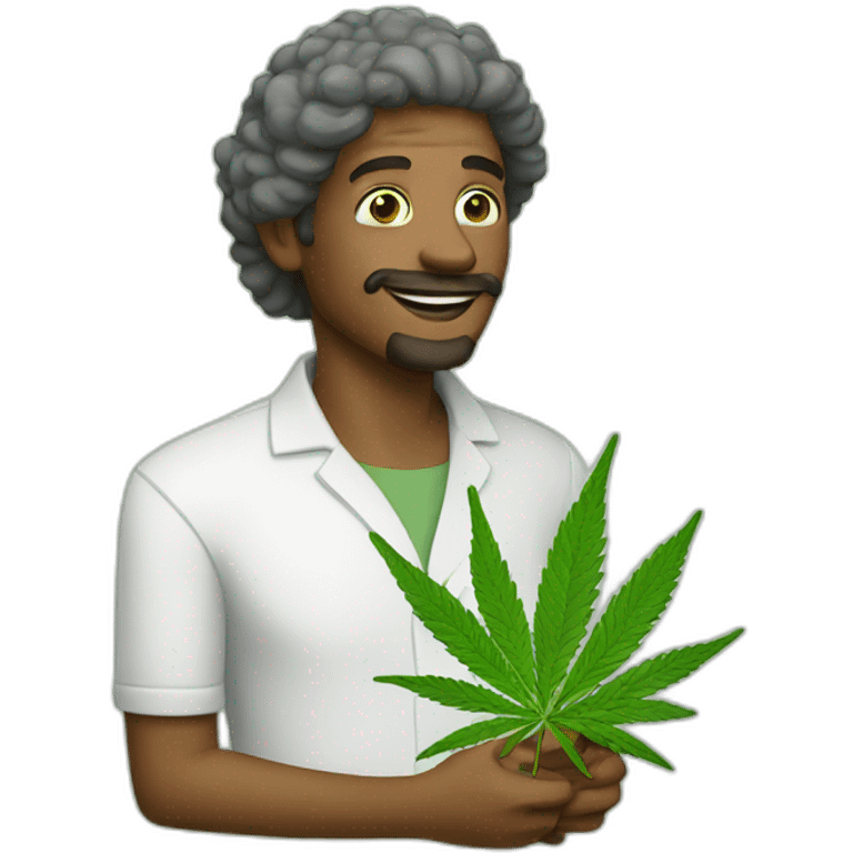 Cannabis realist emoji