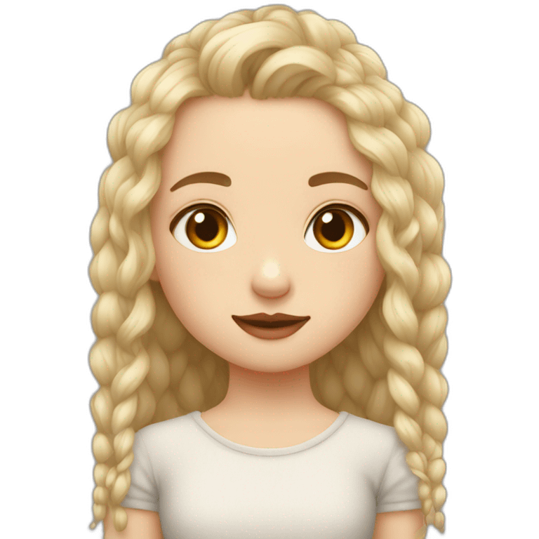 belarussian girl wirh shor hair piercing an emoji