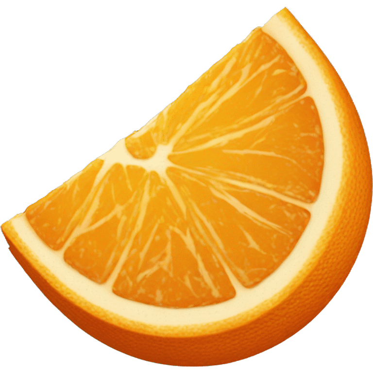 Orange slice emoji