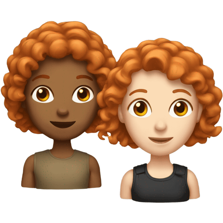 Two redheads emoji