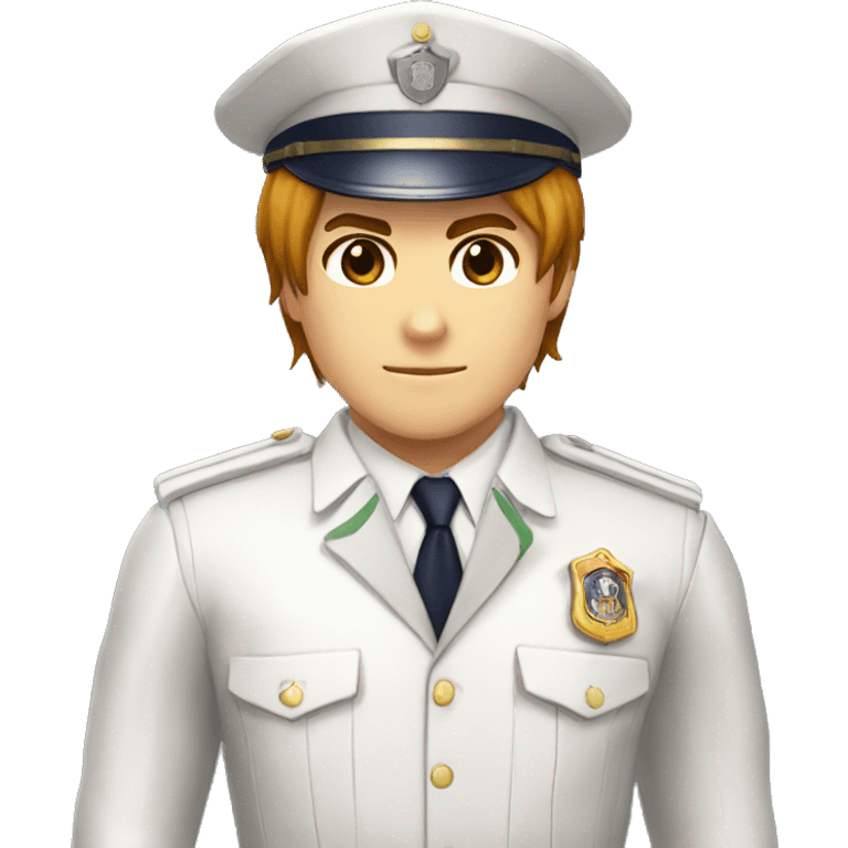 Leon scoot Kennedy with uniform RPD emoji