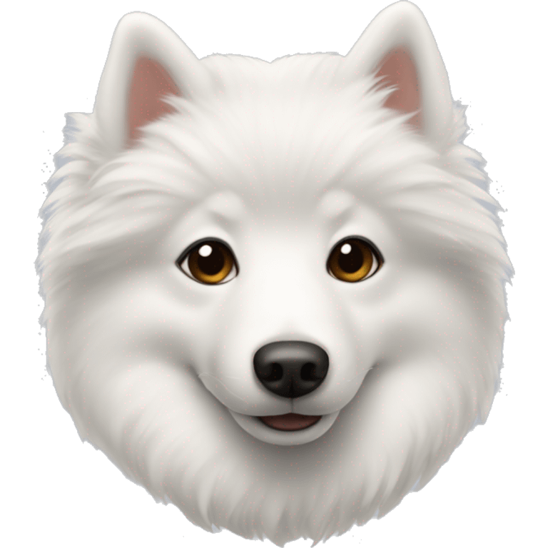 mini american eskimo emoji