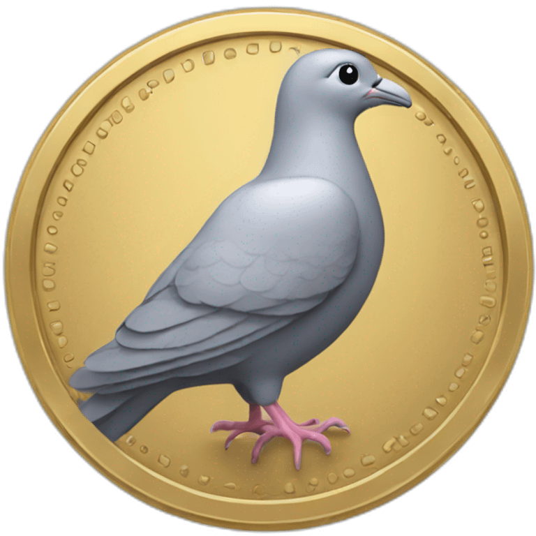 coin-with-pigeon-head emoji