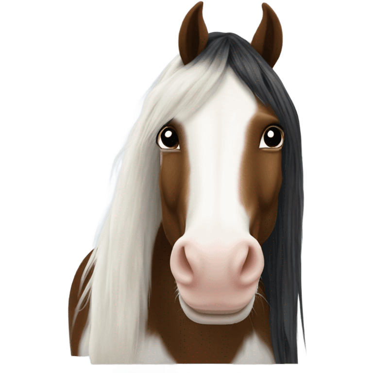 Gypsy cob horse  emoji