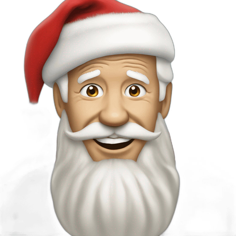 Joe biden as santa emoji