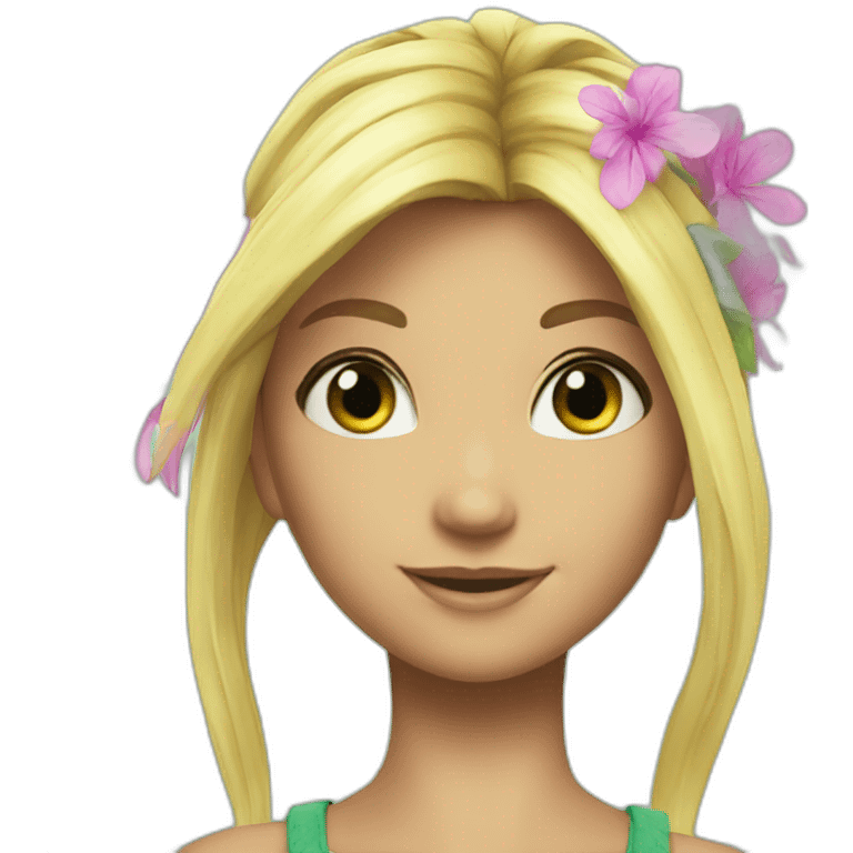 Flora winx emoji