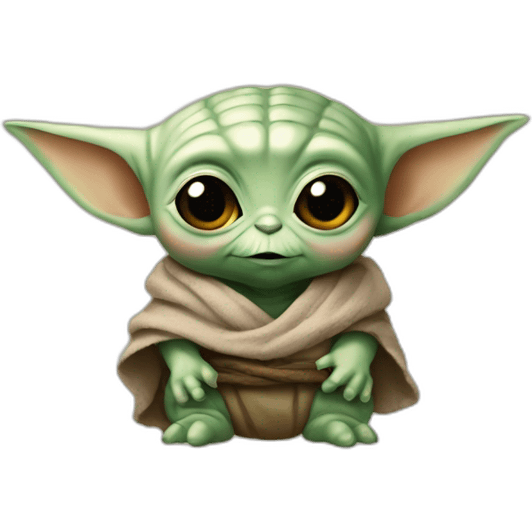 Baby yoda dodo emoji