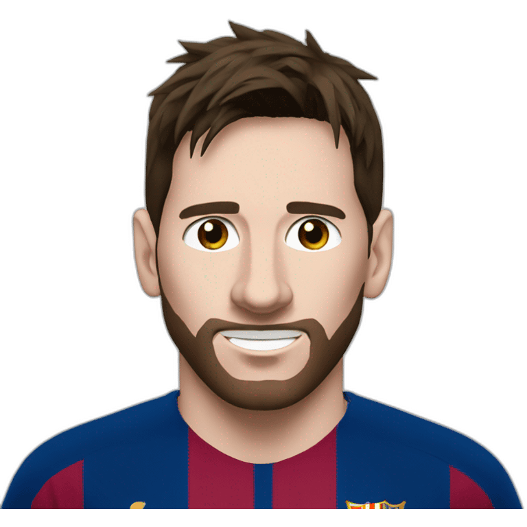 Messi world champion emoji