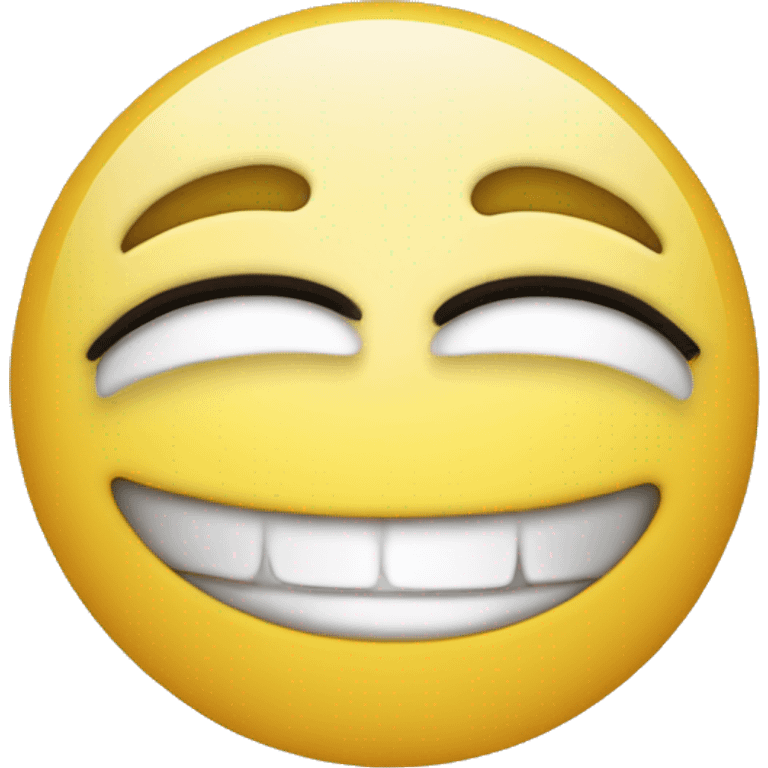 Lächelnder smiley der ein Auge halb zu hat emoji