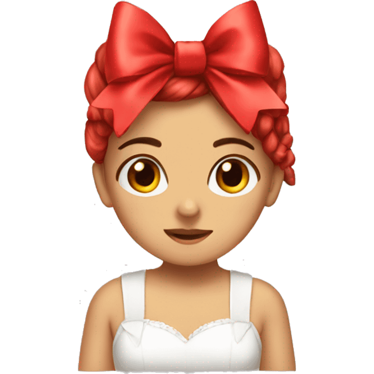 red bows girly emoji