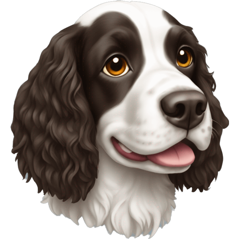 English springer spaniel emoji