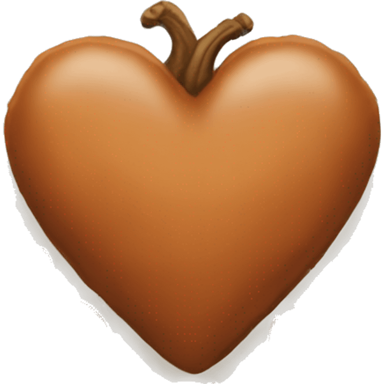 Thanksgiving heart emoji