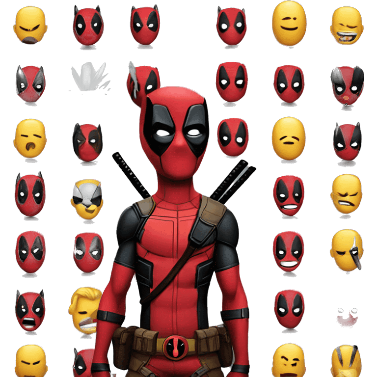 Deadpool wolverine emoji