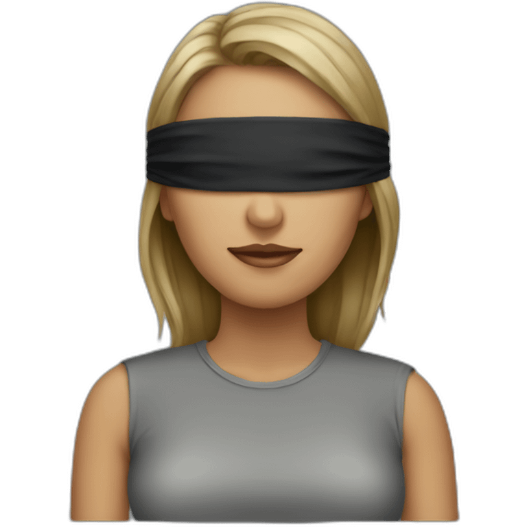 blindfolded woman emoji