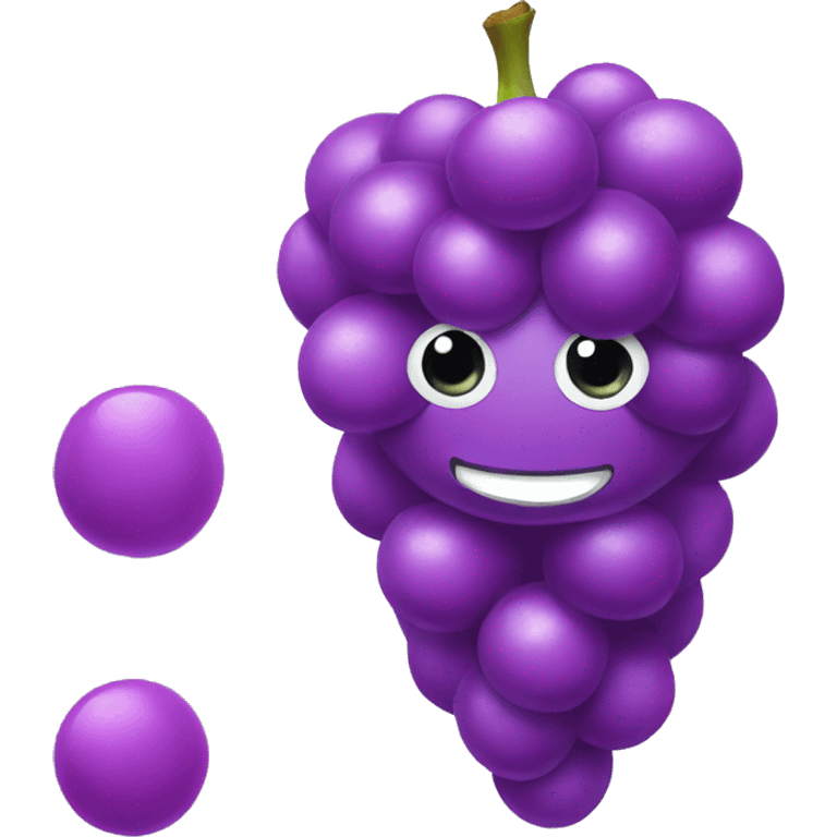 grape bubblegum emoji