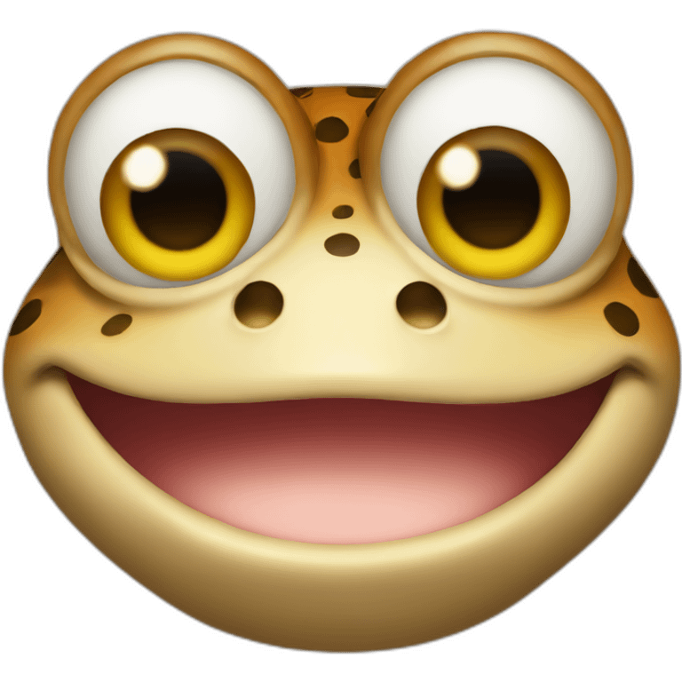 Toad face emoji