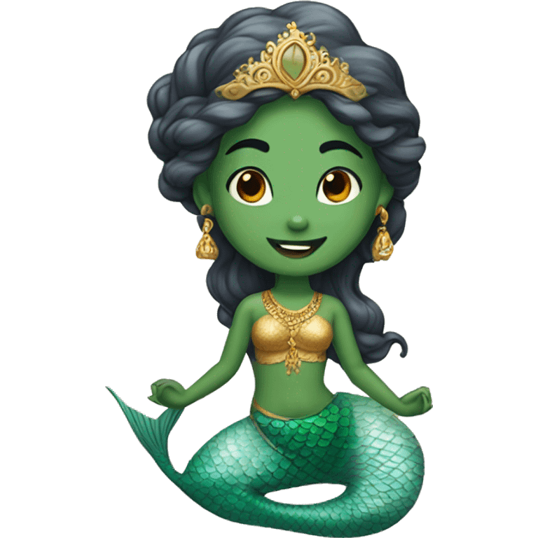 mermaid of India emoji