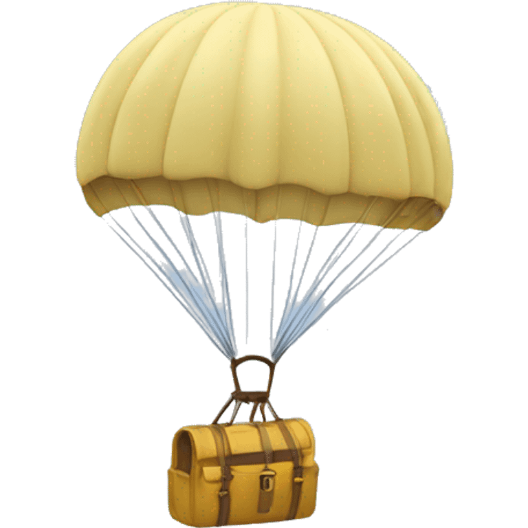 Parachuting  emoji