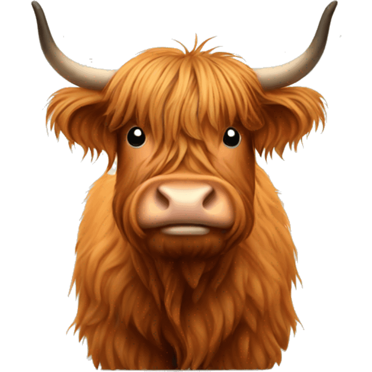 Highland cow emoji