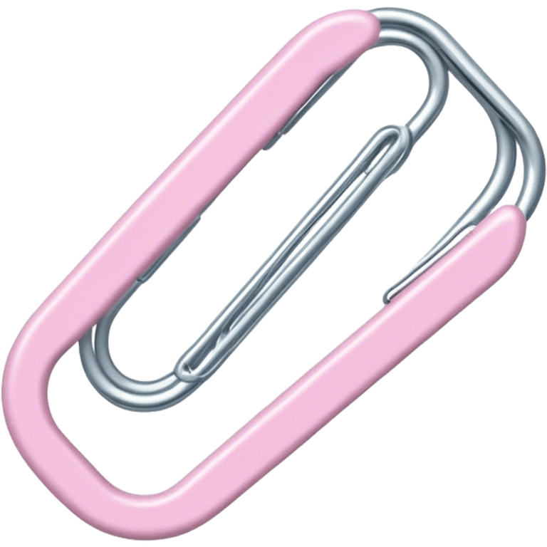 pastel paper clip emoji