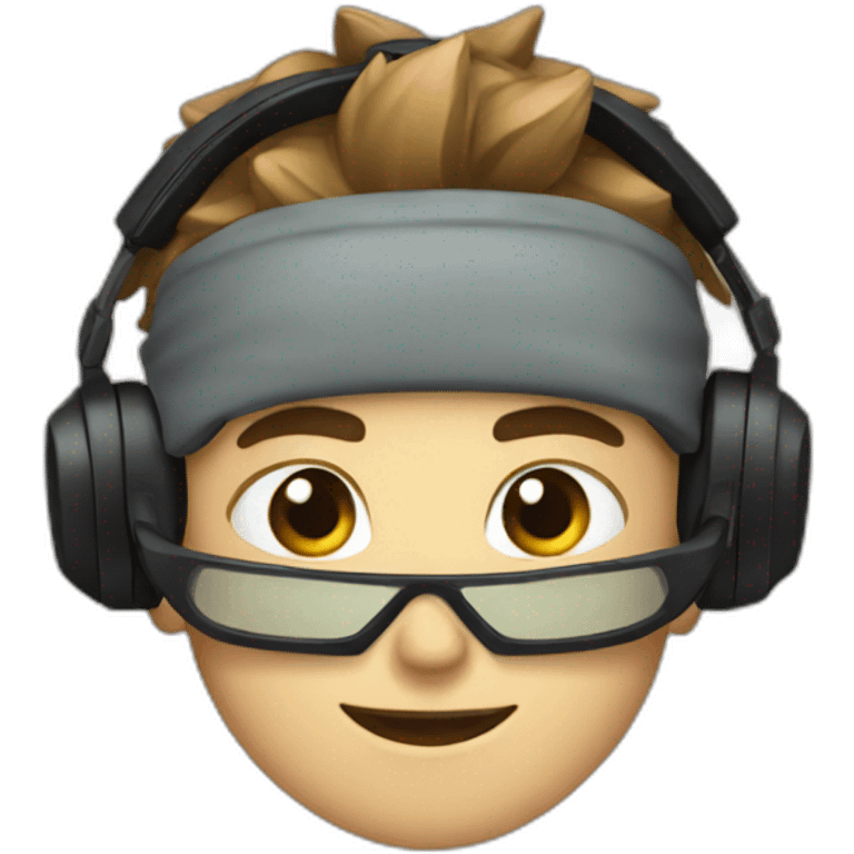 Gamer boy emoji