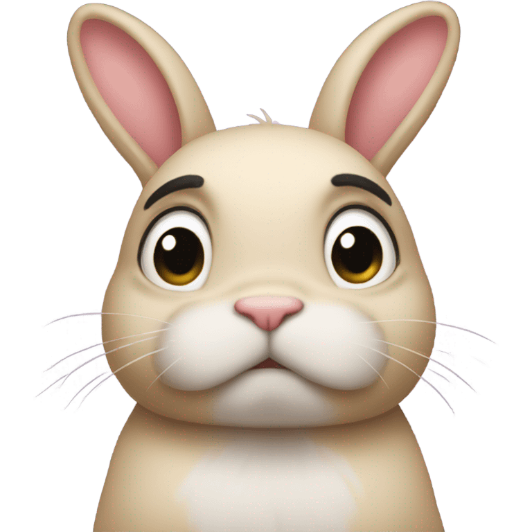 Bad bunny sad emoji