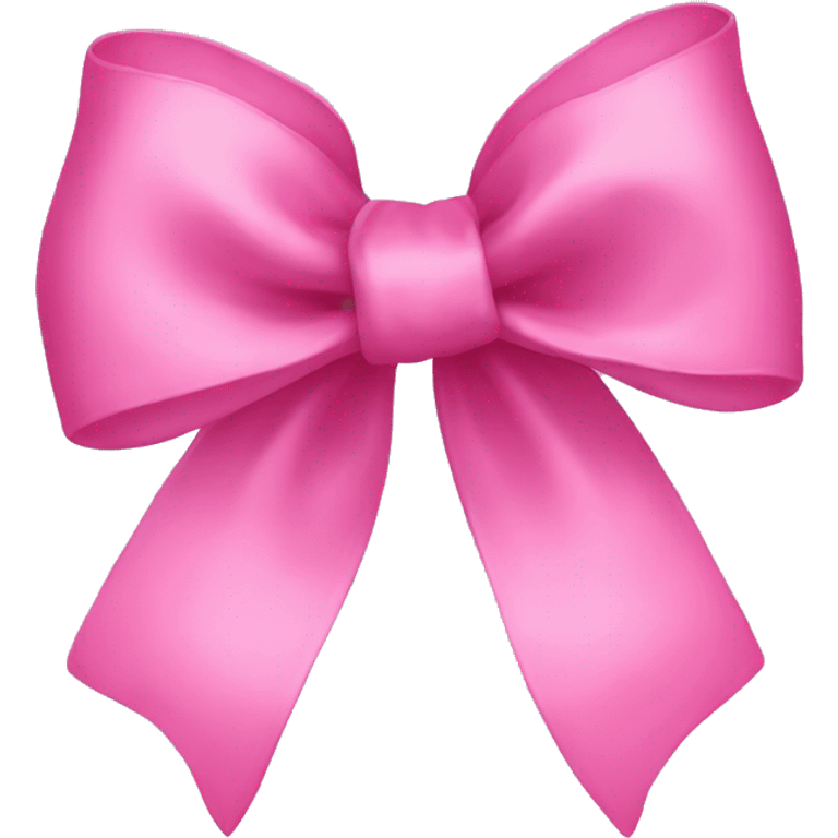 Pink bow emoji