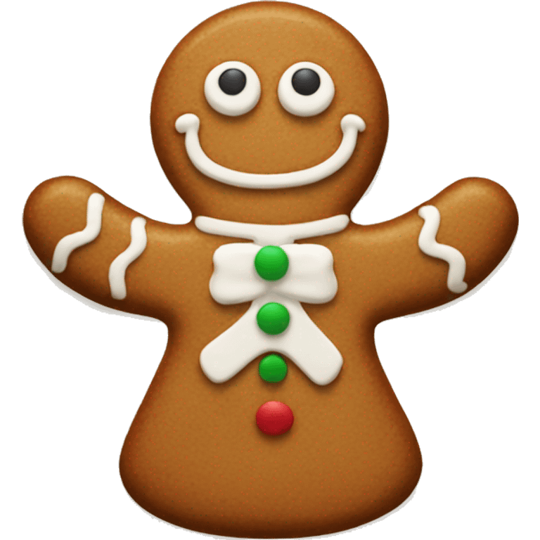 Gingerbread man  emoji