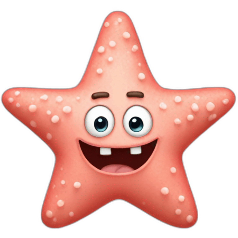 Patrick star emoji