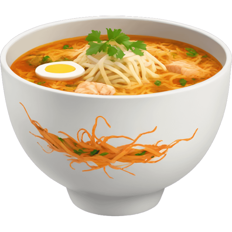 Laksa bowl  emoji