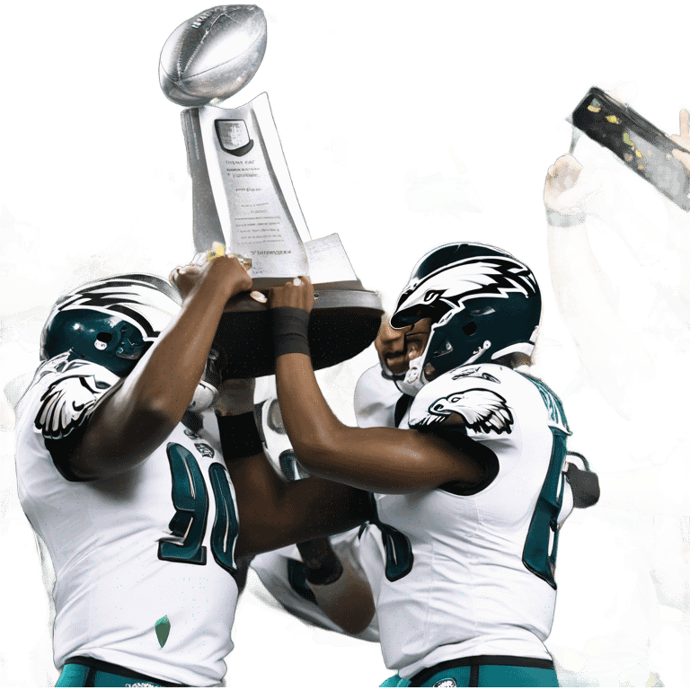 Eagles winning Super Bowl emoji